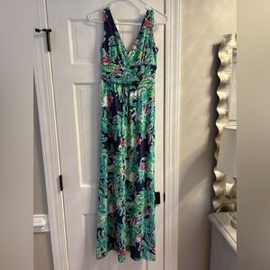 Lilly Pulitzer 🏖️ Sloan Maxi Resort Dress - Size XSmall